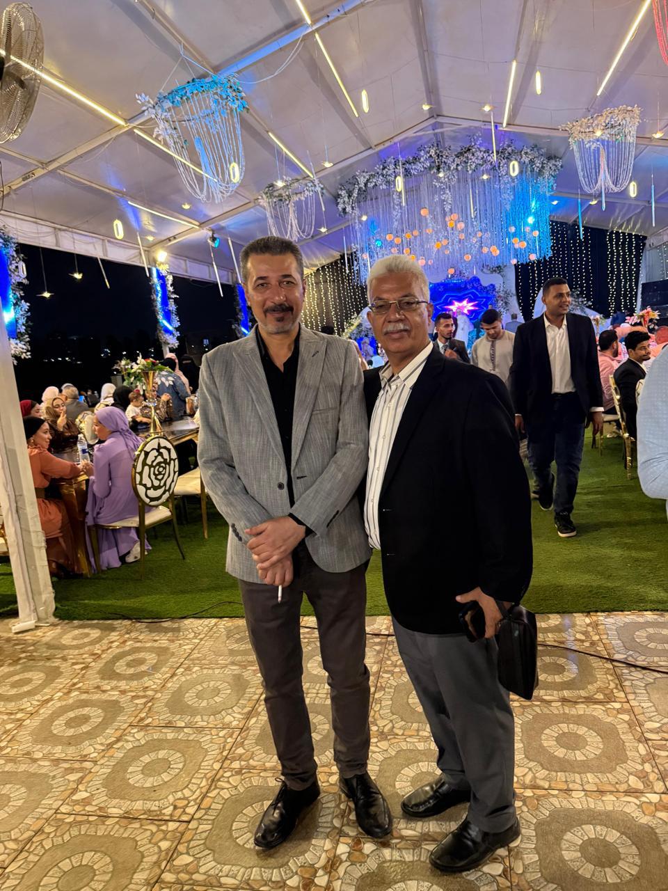 الزميل محسن سليمان يحتفل بزفافه بحضور محافظ القاهرة ومرتضى منصور ود عمرو خالد (46)