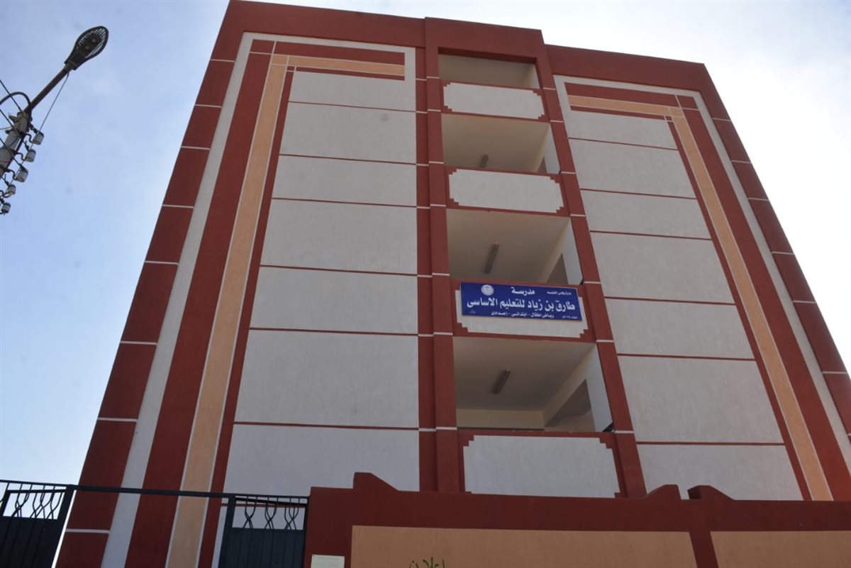 محافظ الدقهلية يتفقد مدرسة طارق بن زياد بنبروه