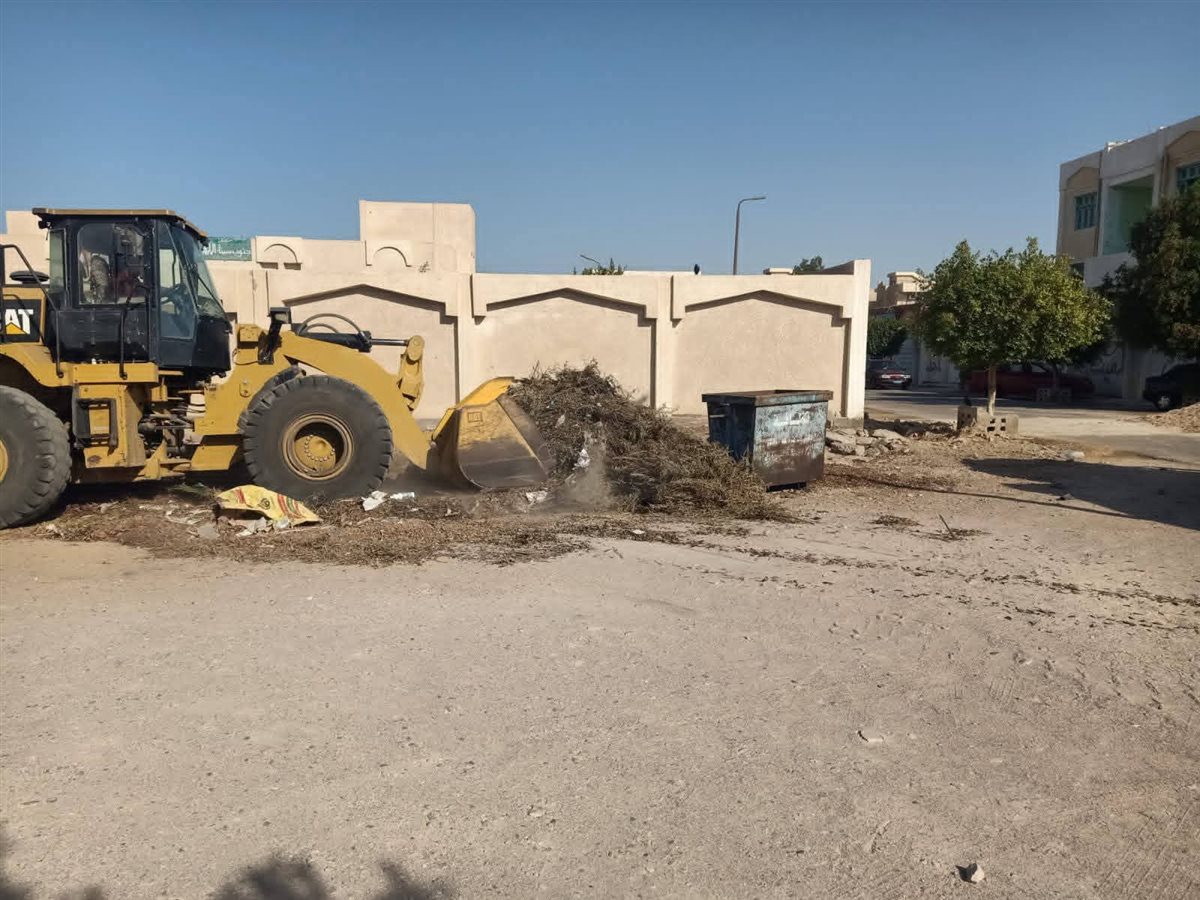 جانب من حملات النظافة