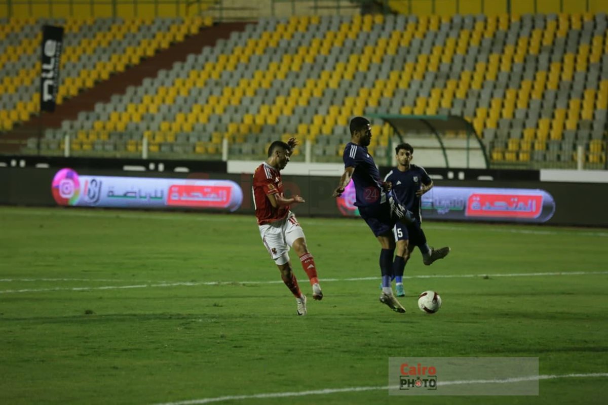 مباراة الأهلي وإنبي في الدوري الممتاز - الشوط الأول