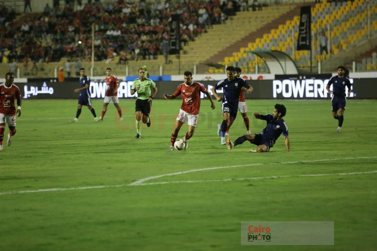 مباراة الأهلي وإنبي في الدوري الممتاز - الشوط الأول