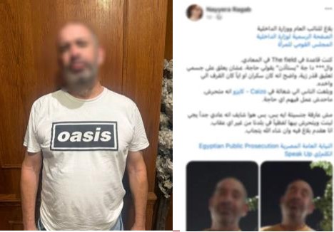 <strong>القبض على أجنبي لقيامه بالتحرش بإحدى السيدات داخل نادي بالمعادي </strong>