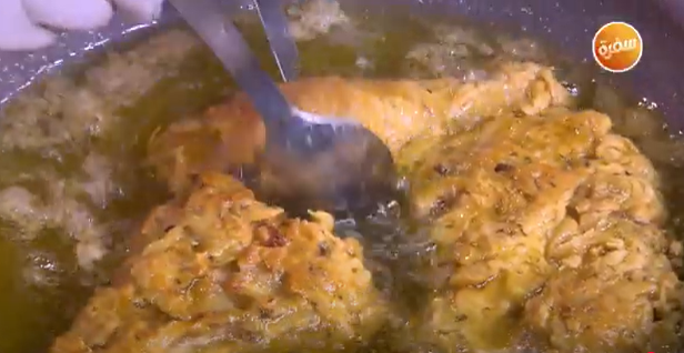 طريقة عمل البروستد المنزلي بالصور