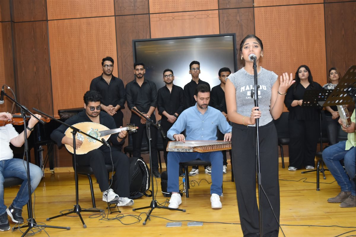 لقطات من احتفال أكاديمية الفنون باليوم المصري للموسيقى تزامنا مع ذكرى فنان الشعب سيد درويش