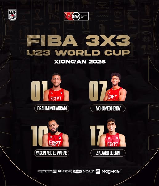 قائمة منتخب مصر لكرة السلة 3×3