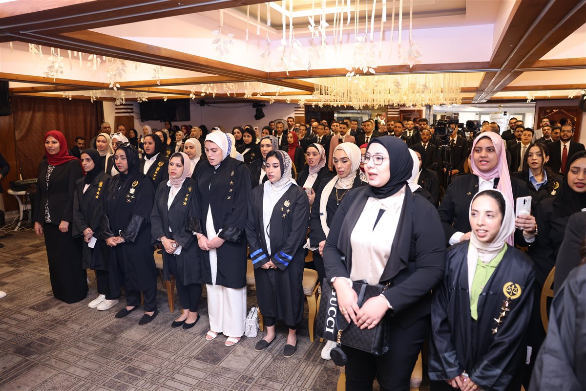 نقيب المحامين يترأس جلسة حلف اليمين القانونية للأعضاء الجدد بنقابة محامي الإسكندرية