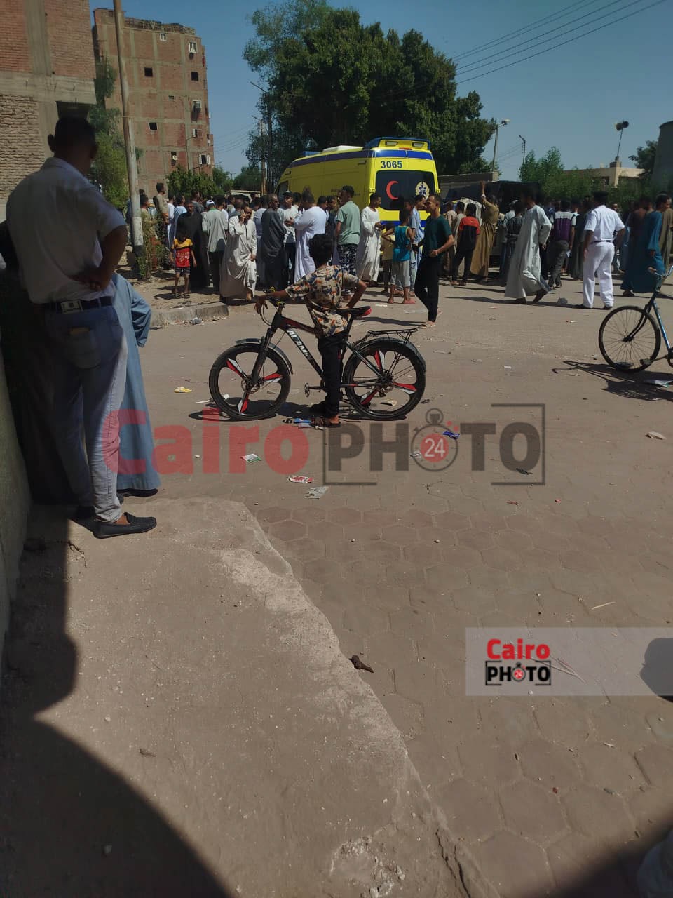 صورة من موقع الجريمة