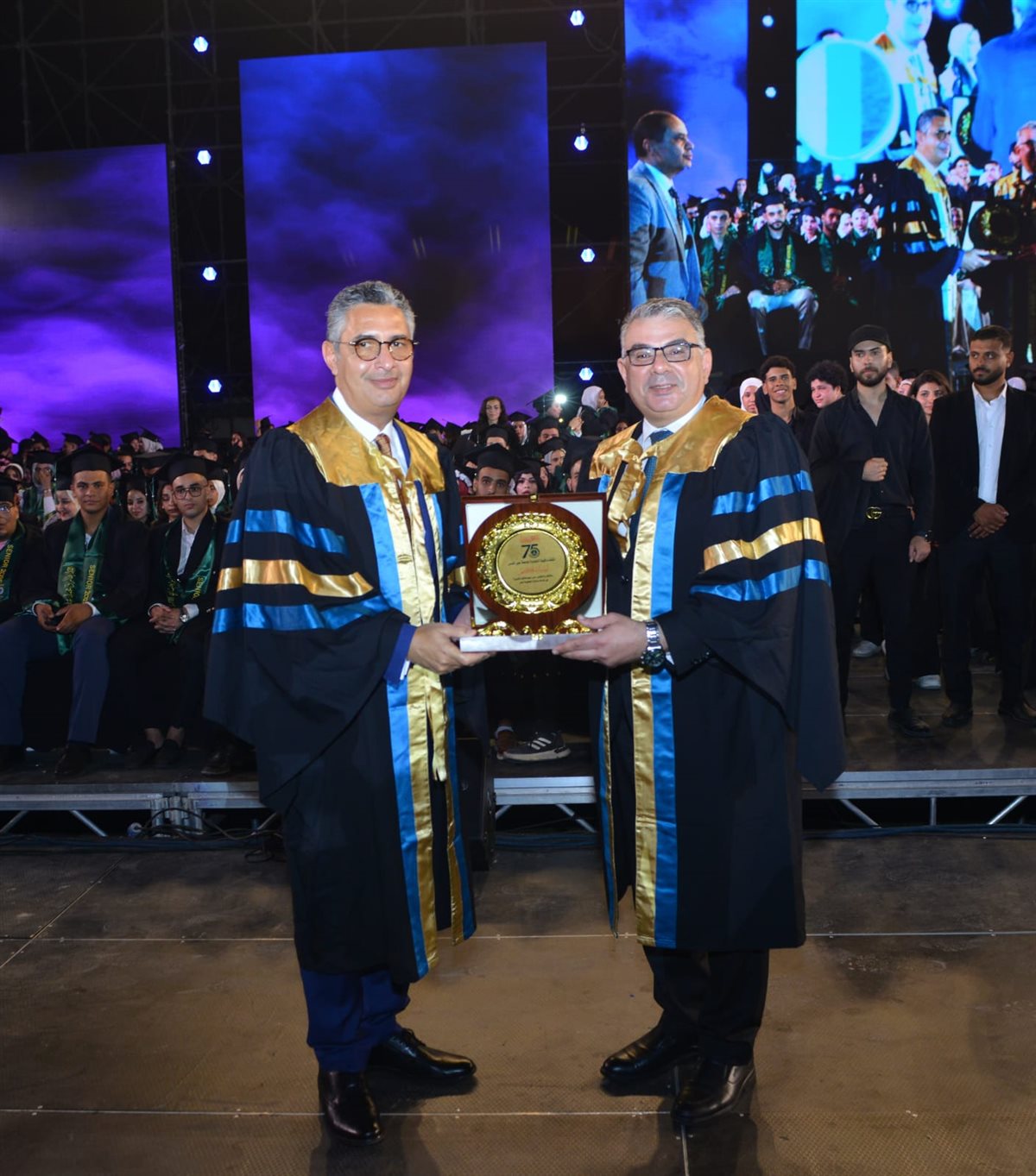 تكريم وزير التموين كأحد أبرز خريجي تجارة عين شمس في احتفالية مرور 75 عامًا على إنشاء الجامعة