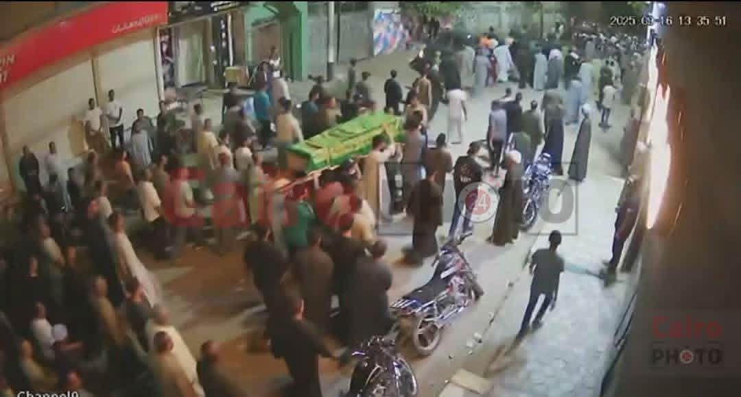 تشييع جثماني أب ونجله