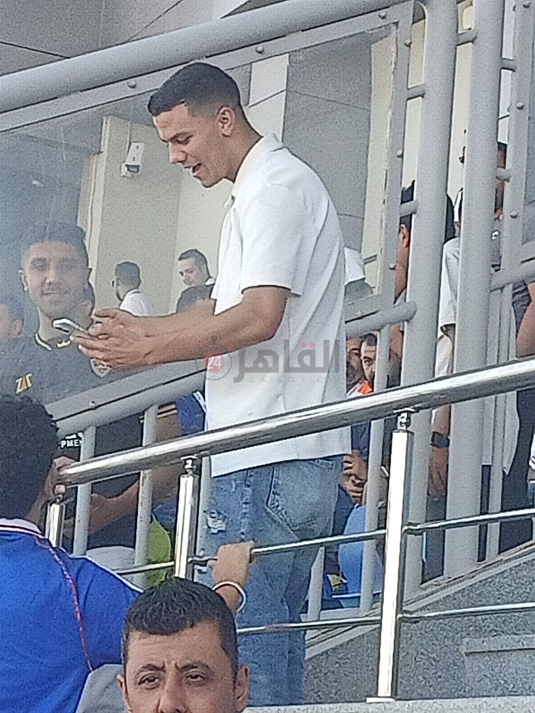 محمد شحاتة في مباراة الزمالك والإسماعيلي (2)