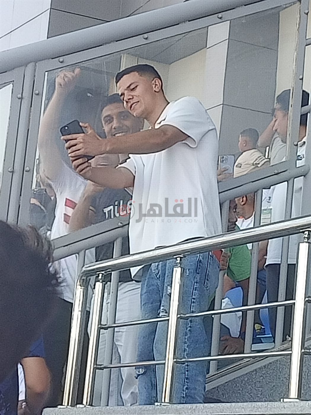 محمد شحاتة في مباراة الزمالك والإسماعيلي (3)