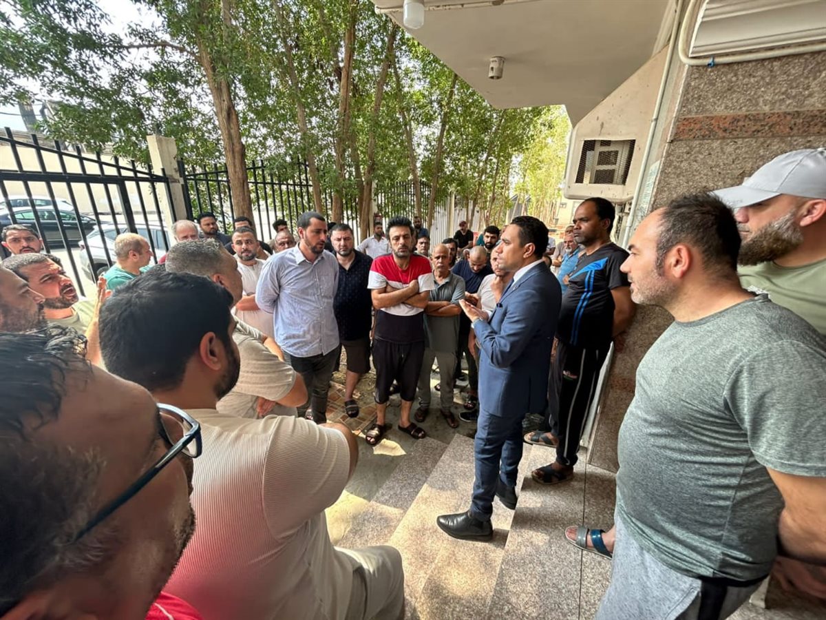 <strong>مكتب التمثيل العمالي بجدة يتحرك بشكل عاجل لبحث مطالب 250 عاملًا مصريًا في شركة مقاولات </strong>