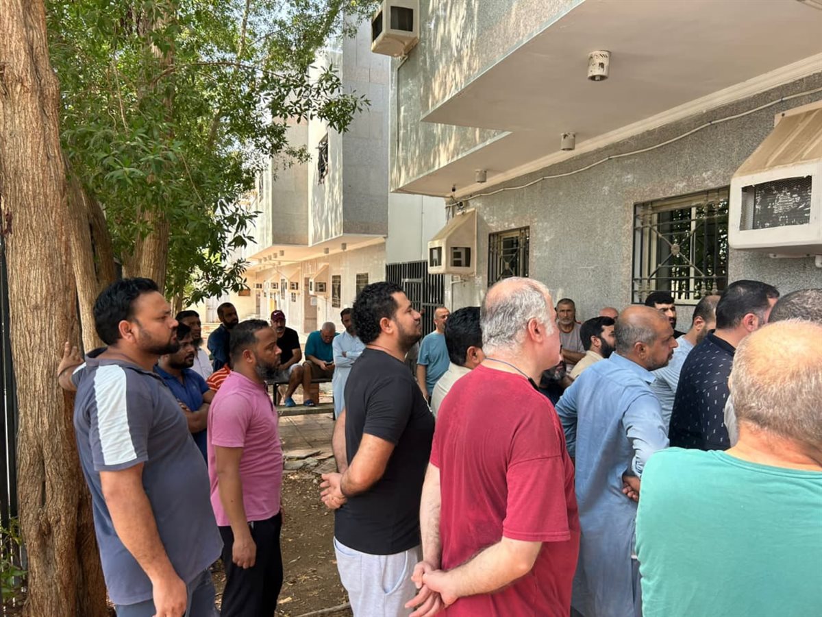 <strong>مكتب التمثيل العمالي بجدة يتحرك بشكل عاجل لبحث مطالب 250 عاملًا مصريًا في شركة مقاولات </strong>