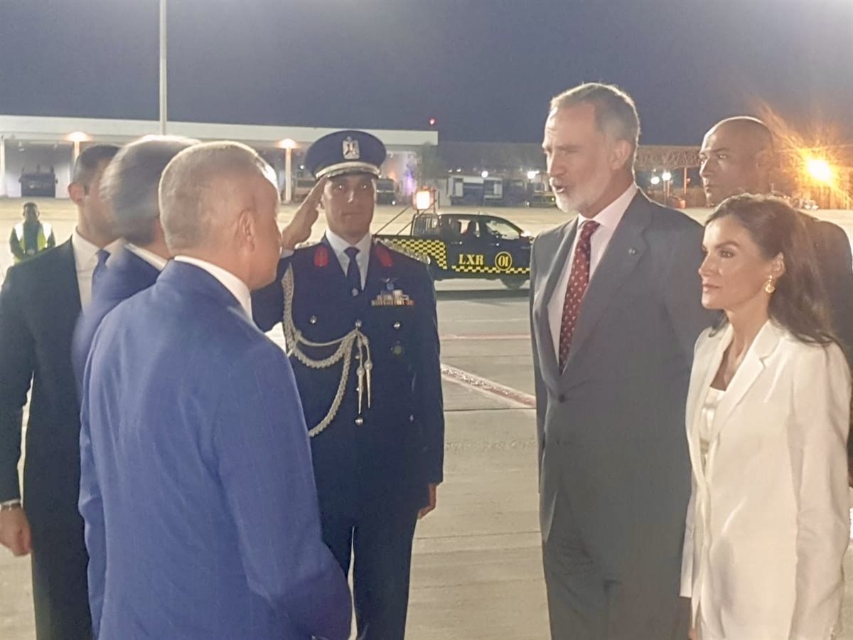 محافظ الأقصر يستقبل الملك