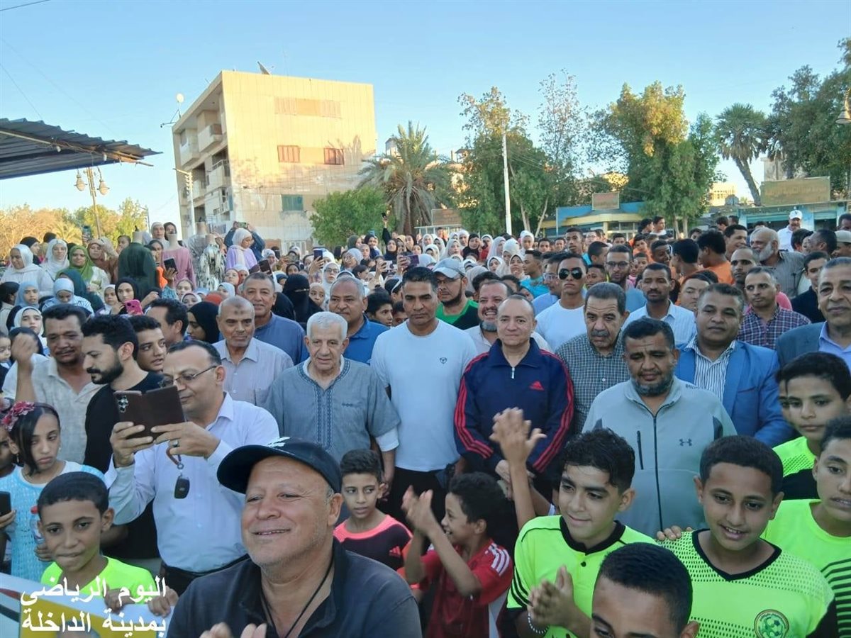 مارثون اليوم الرياضة بواحة الداخلة