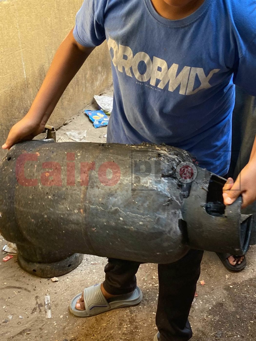 حريق بسطح أحد العقارات السكنية بالأقصر