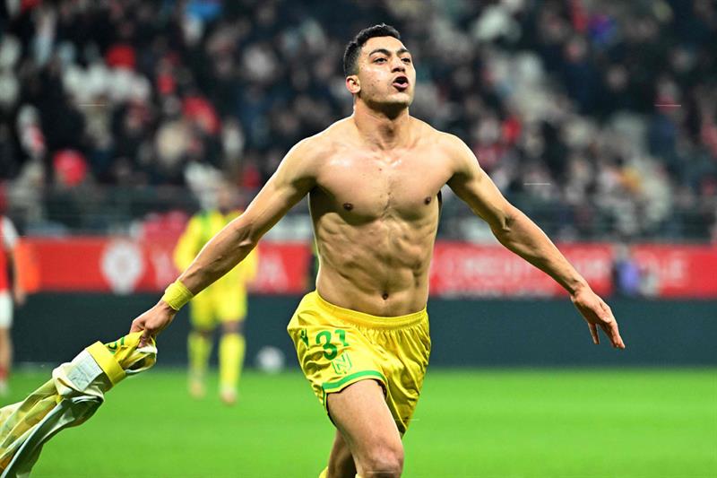 <strong>مصطفى محمد مهاجم نادي نانت الفرنسي ومنتخب مصر</strong>