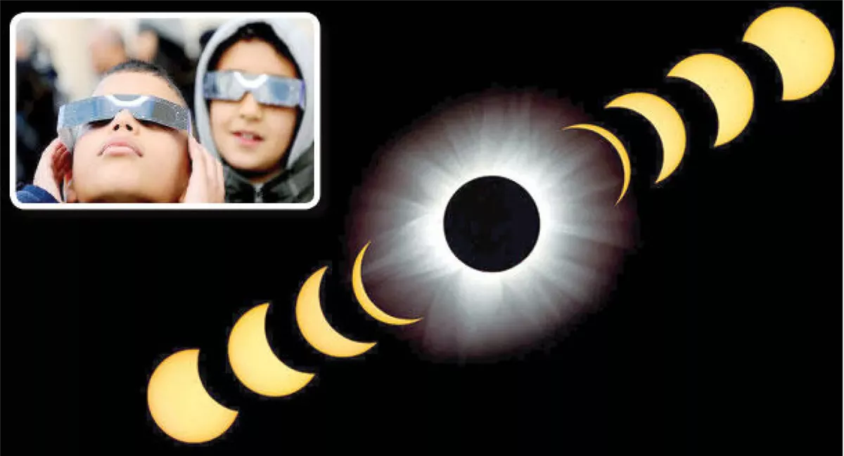 موعد كسوف الشمس 2025 وتفاصيل مشاهدته