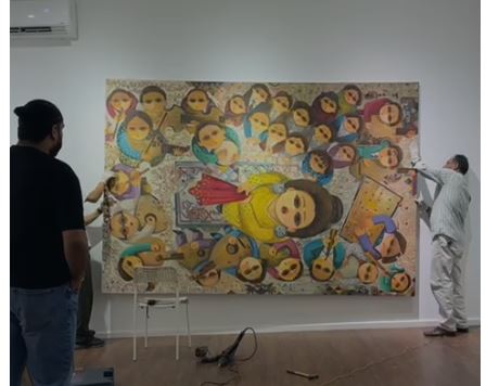 افتتاح معرض تشكيلي غدا الإثنين بعنوان الست فوق الرأس