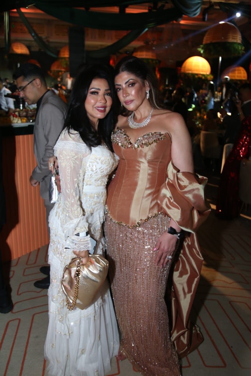 سهير جودة في حفل زفاف نجل داليا مطر