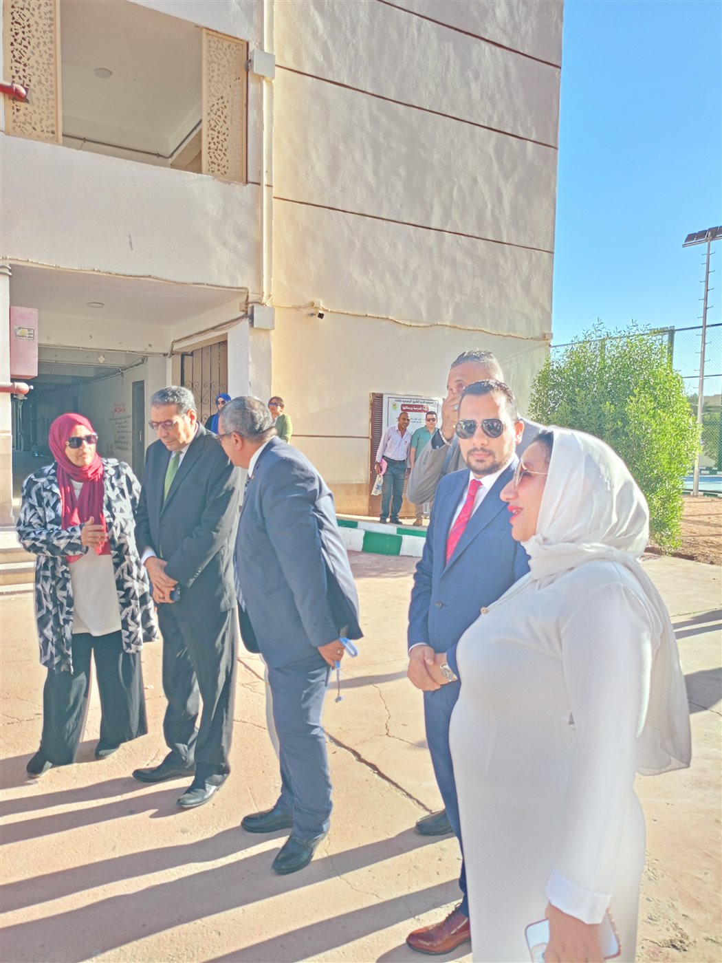 أول أيام الدراسة بجنوب سيناء 