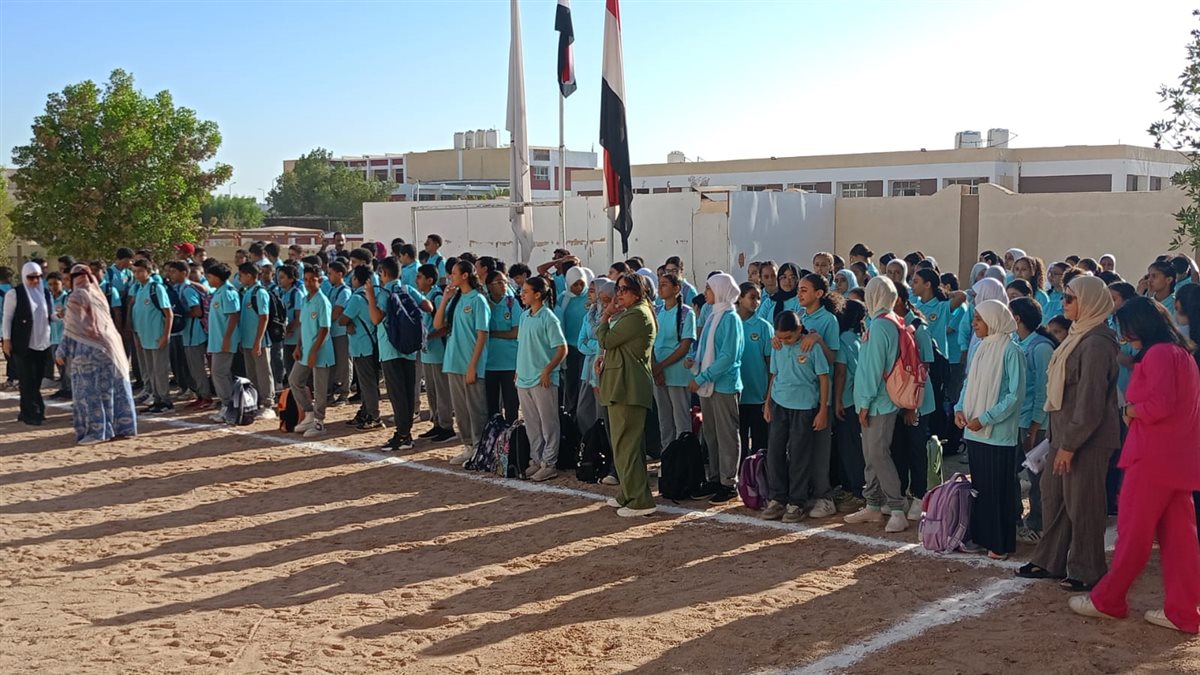 أول أيام الدراسة بجنوب سيناء 