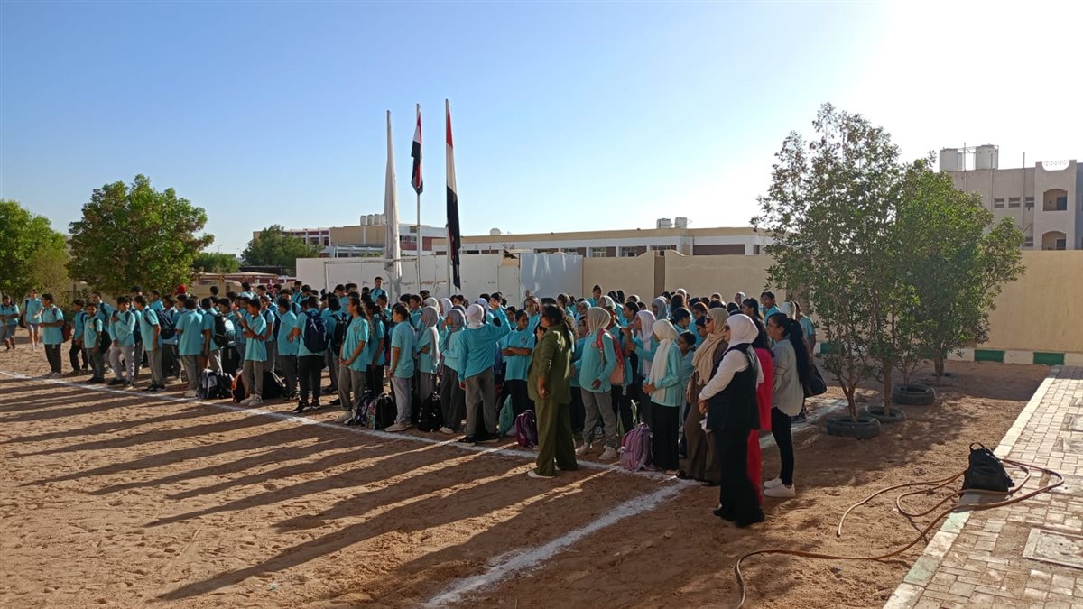 أول أيام الدراسة بجنوب سيناء 