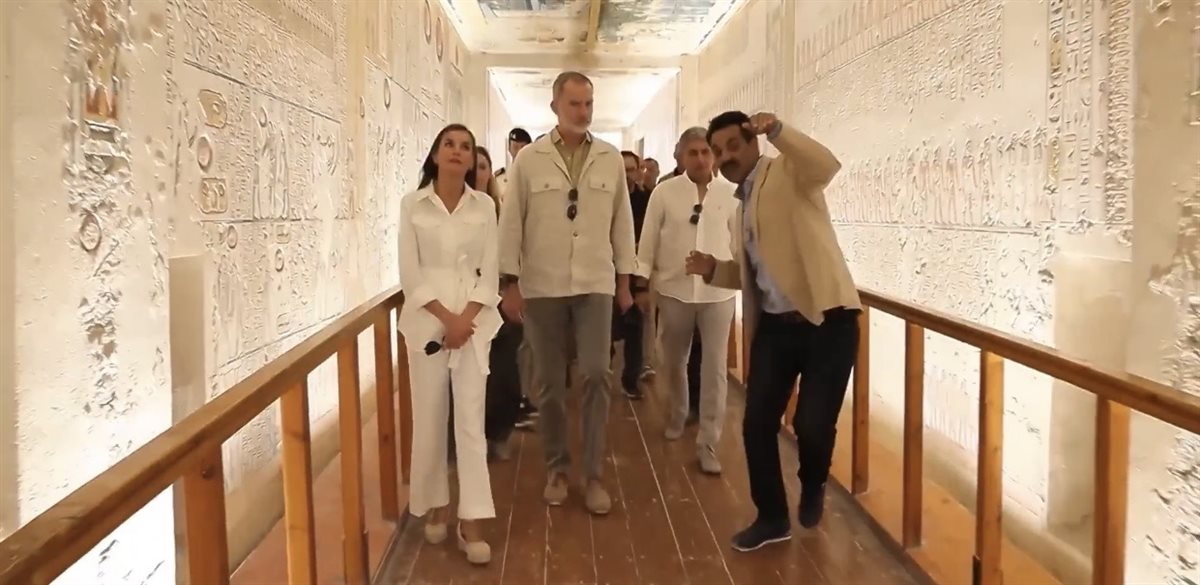 مدير منطقة آثار القرنة يكشف أسرار كواليس زيارة ملك إسبانيا