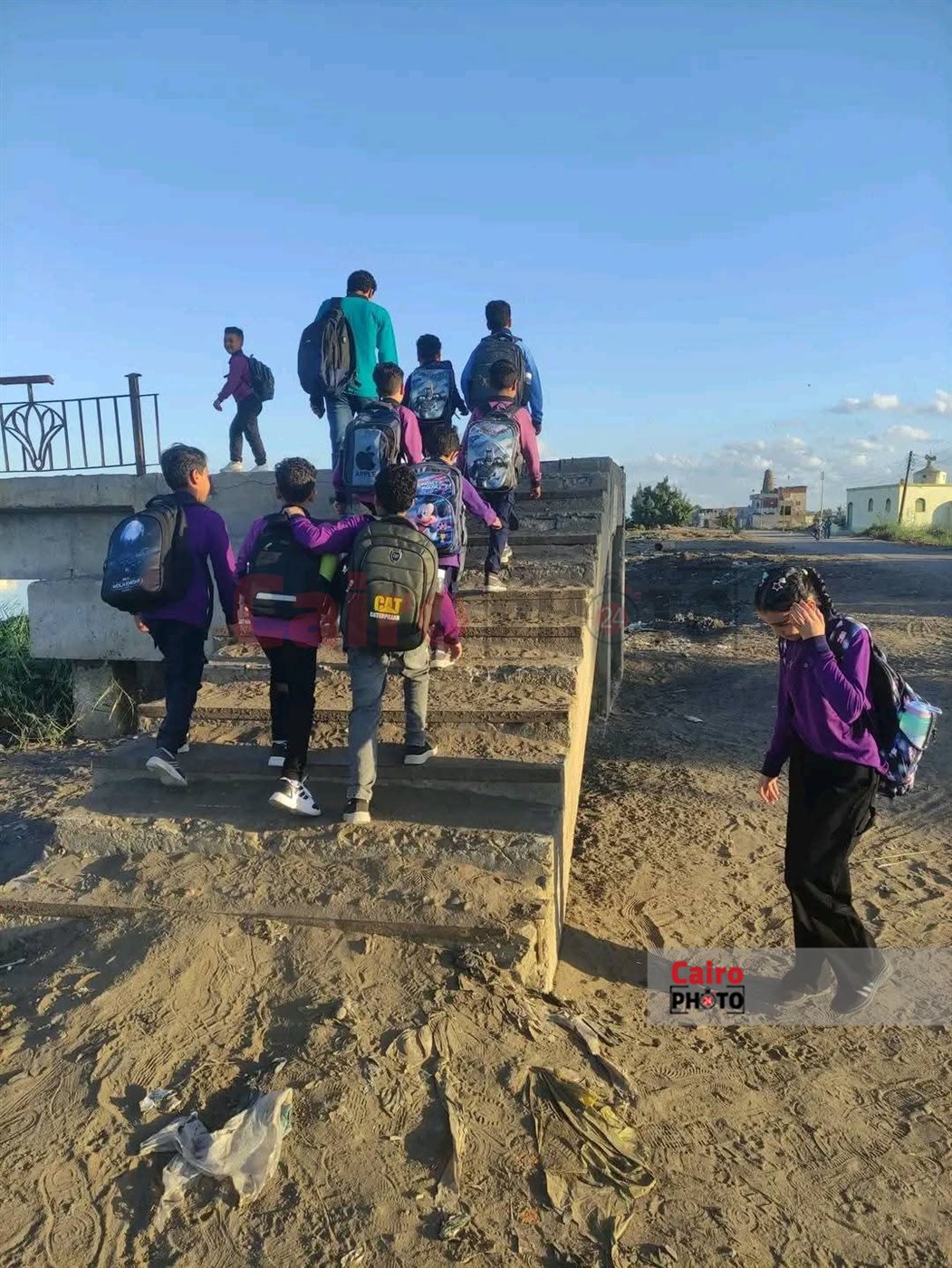 معاناة طلاب جنوب بورسعيد 