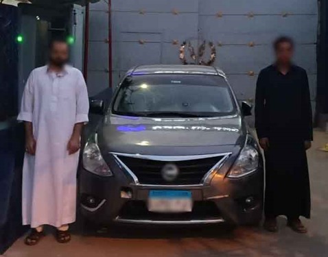 شخصين حاولا إستيقاف سيارة أخرى والإصطدام بها بالاسكندرية&nbsp;