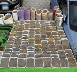 إحباط تهريب مخدرات بـ 125 مليون جنيه