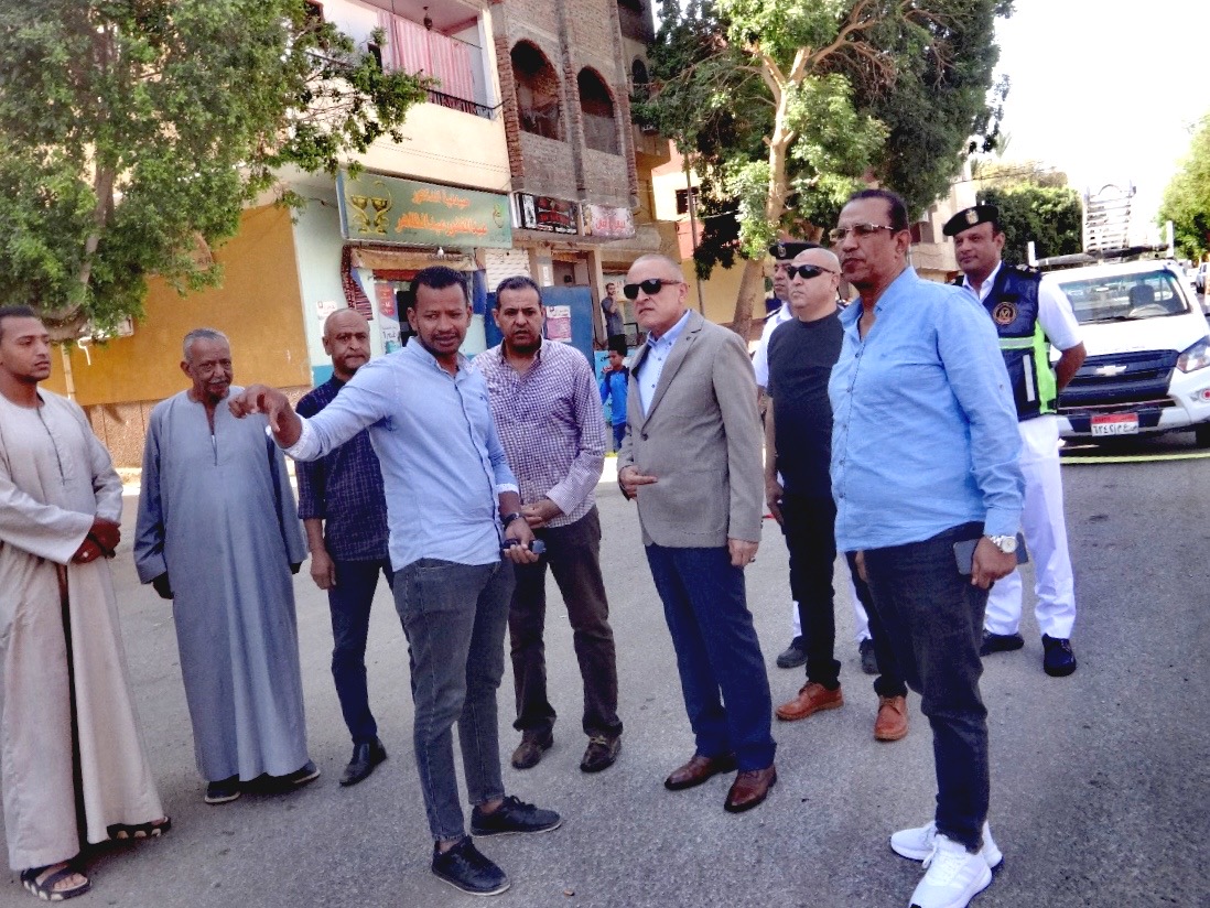 جولة موسعة لمحافظ الأقصر