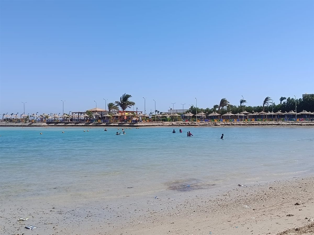 شواطئ الغردقة أول أيام الخريف