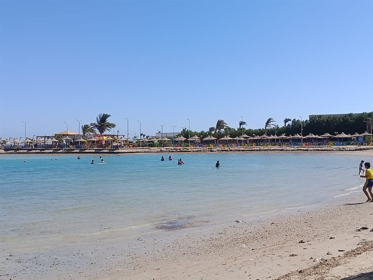 شواطئ الغردقة أول أيام الخريف