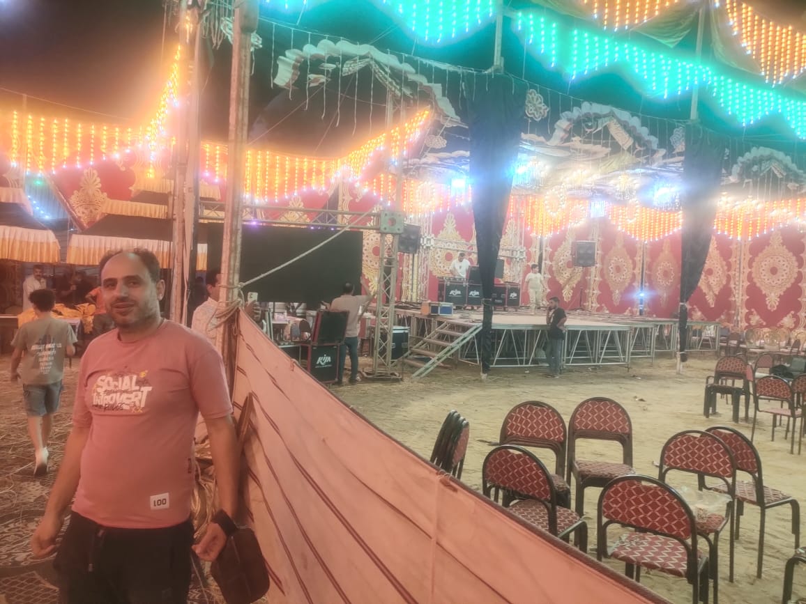 إلغاء حفل المنشد محمود التهامي بكفر الشيخ