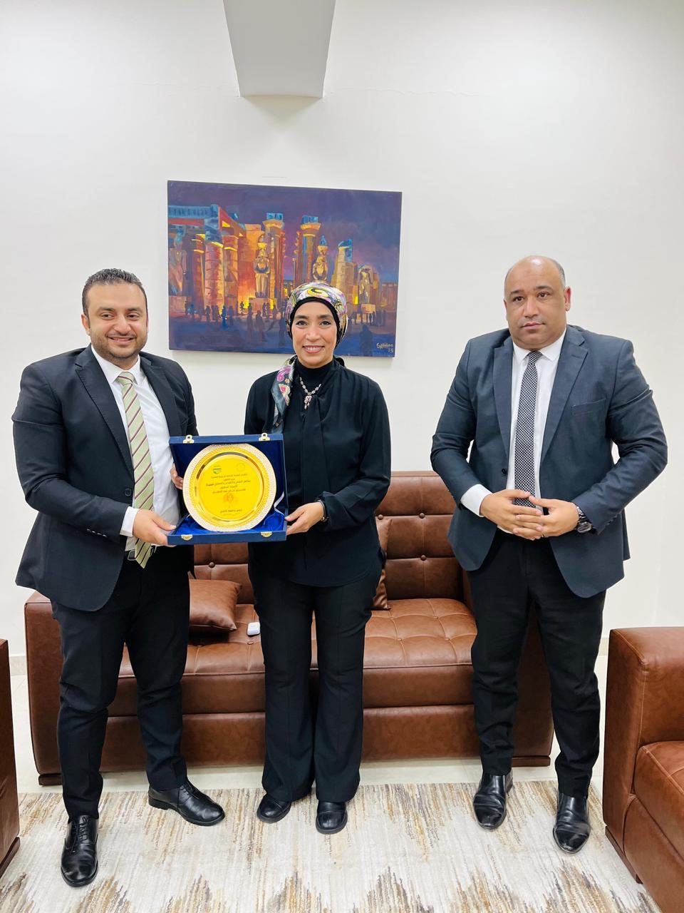 تعاون بين جامعة الأقصر وهيئة الرعاية