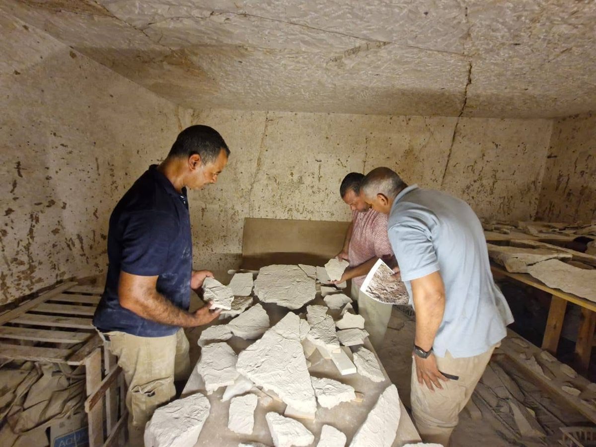 جولة مدير عام آثار الأقصر