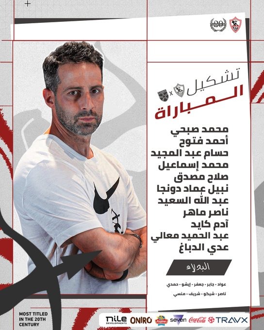 تشكيل الزمالك لمواجهة الجونة بالدوري 