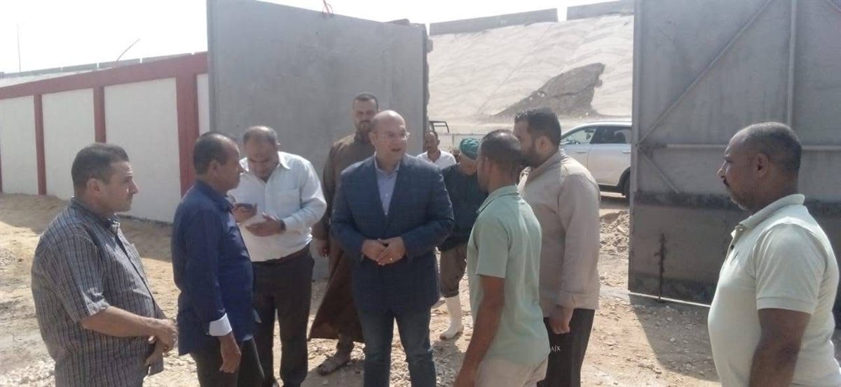 نائب محافظ الجيزة يتفقد محطة كهرباء ومشروعات رصف 120 شارعًا بالبدرشين