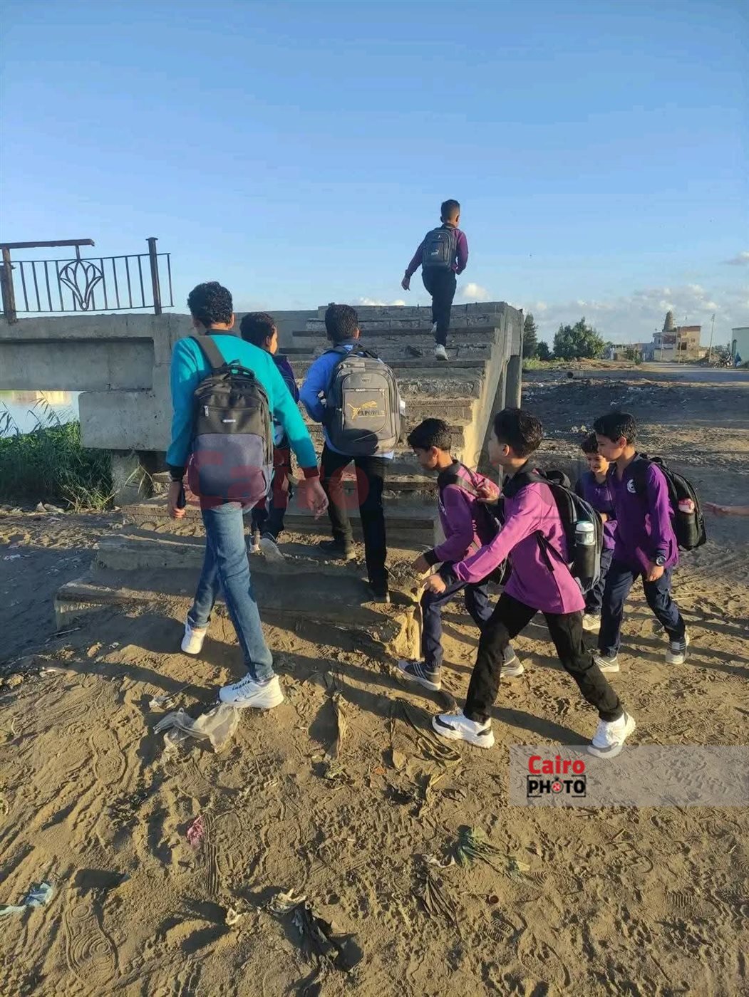 الكوبري قبل الإصلاح 