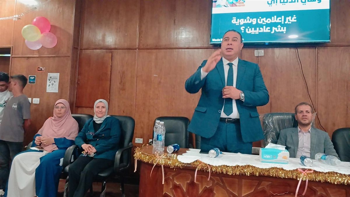 احتفال كلية الإعلام جامعة المنوفية بالطلاب الجدد