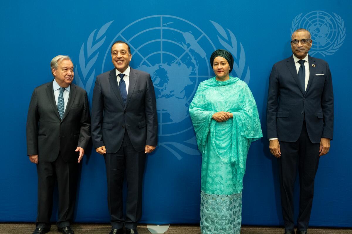 مدبولي يلتقي سكرتير عام الأمم المتحدة على هامش أعمال الجمعية العامة