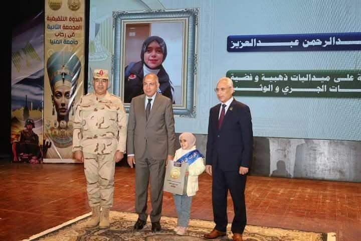 الاء عصام بطلة متحدي الإعاقة