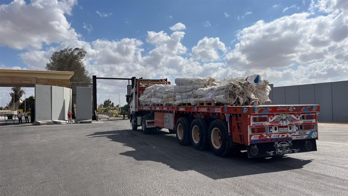 قافلة زاد العزة من مصر إلى غزة