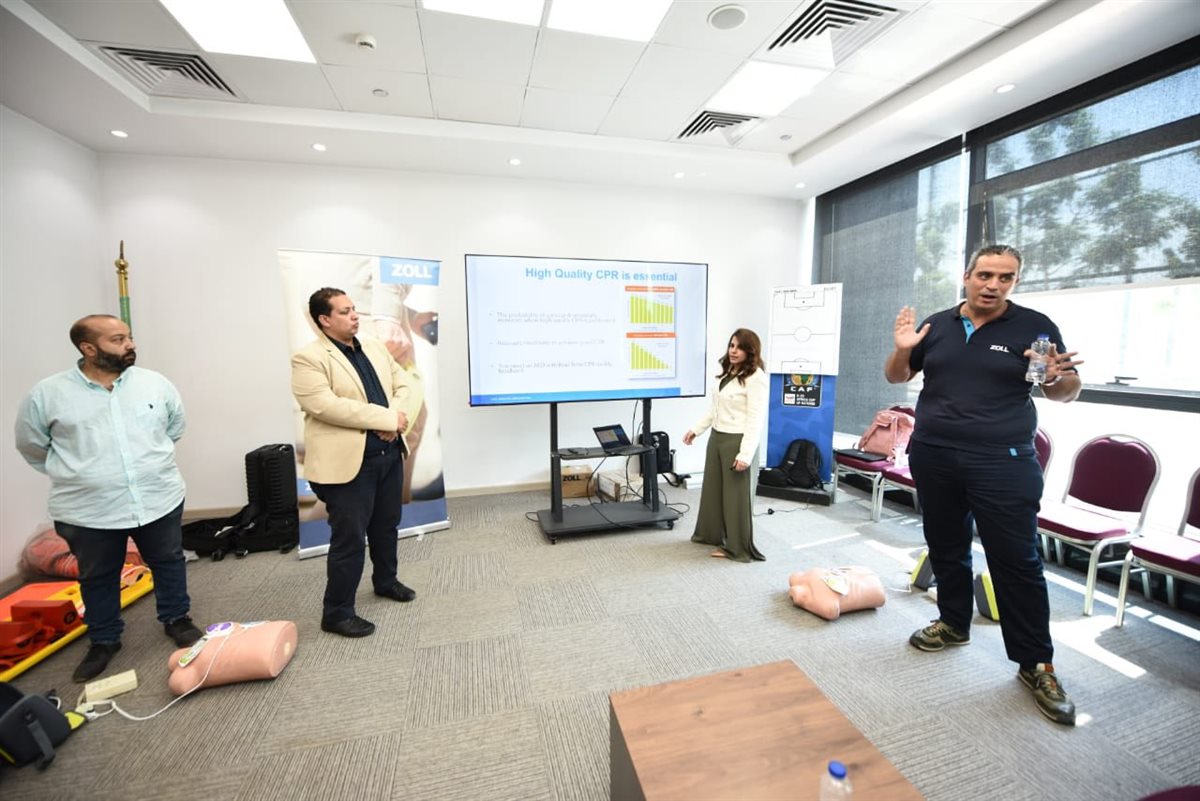 ورشة عمل الوقاية من الموت المفاجئ في الملاعب (6)