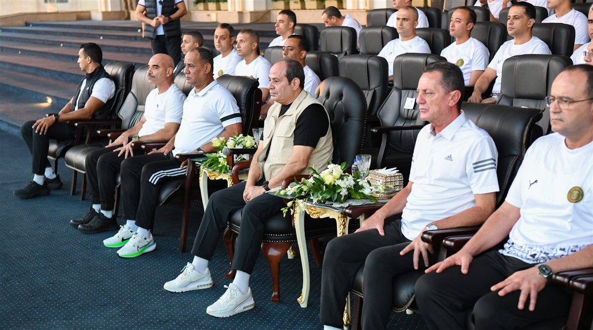 الرئيس السيسي يجري زيارة تفقدية إلى الأكاديمية العسكرية بالقيادة الاستراتيجية بالعاصمة الإدارية