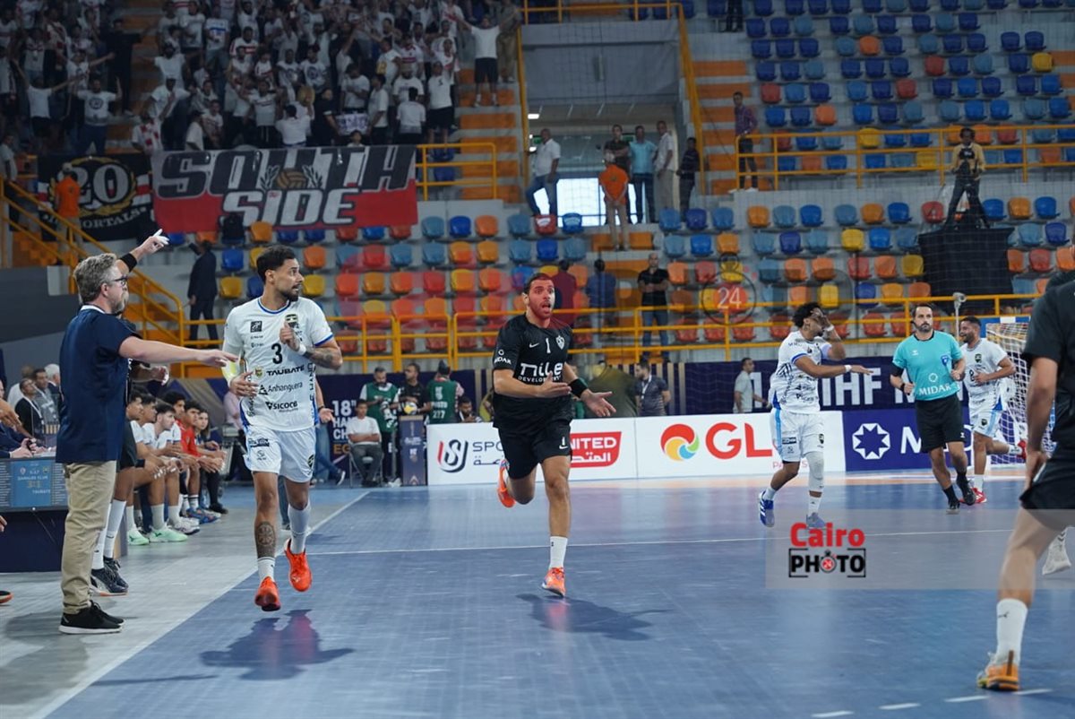 <strong>لقطات من مباراة الزمالك وتوباتي البرازيلي</strong>