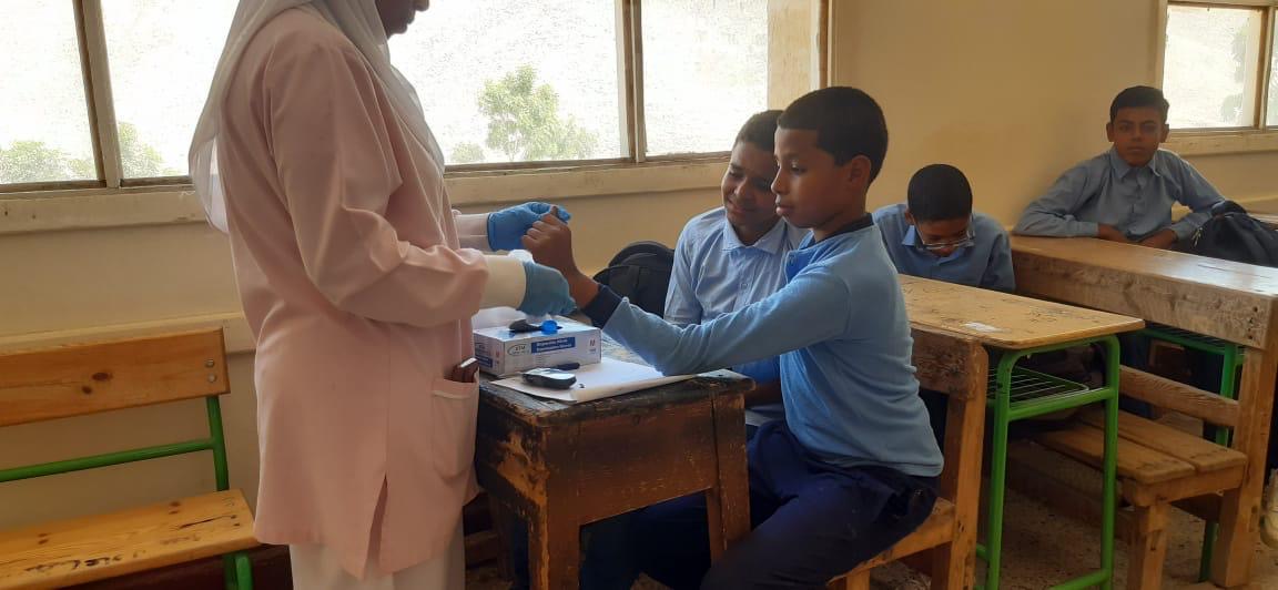 مبادرة مدرستنا بصحة في الأقصر