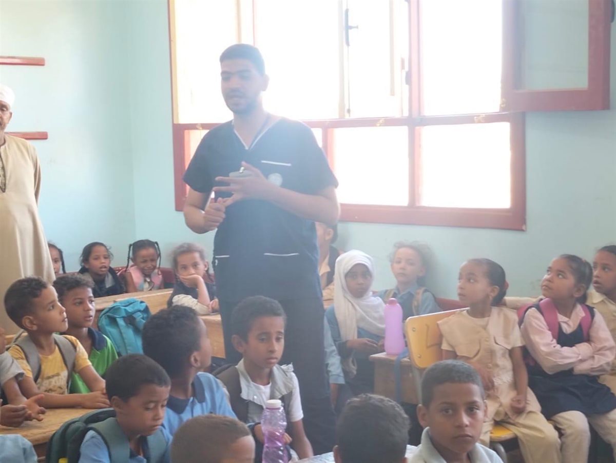 مبادرة مدرستنا بصحة في الأقصر