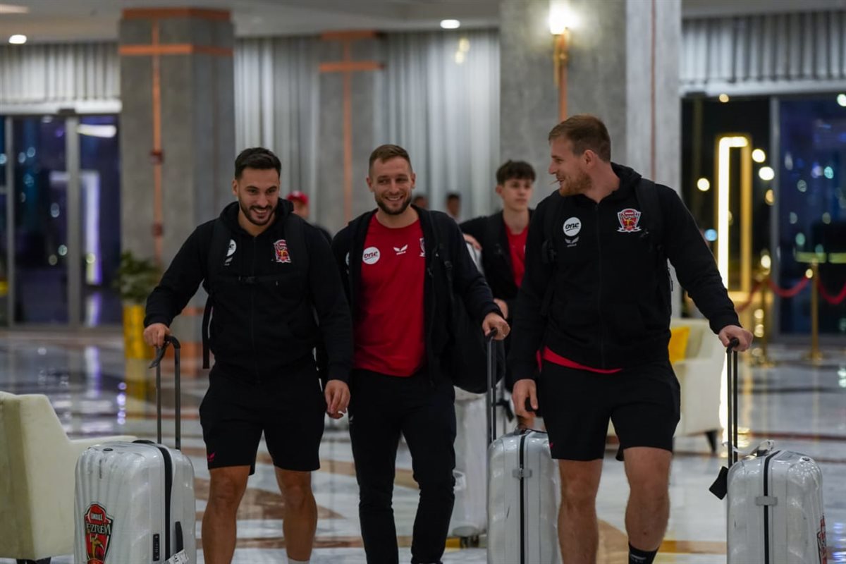  فيزبريم المجري يصل إلى العاصمة الإدارية للمشاركة في بطولة العالم للأندية لكرة اليد